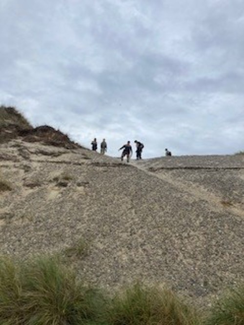 Outdoor Klubben på vej til tops